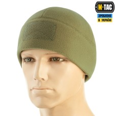 Шапка флісова M-Tac Watch Cap Elite з Velcro, Хакі