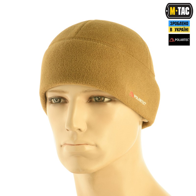 Шапка флісова M-Tac Watch Cap Polartec. Койот