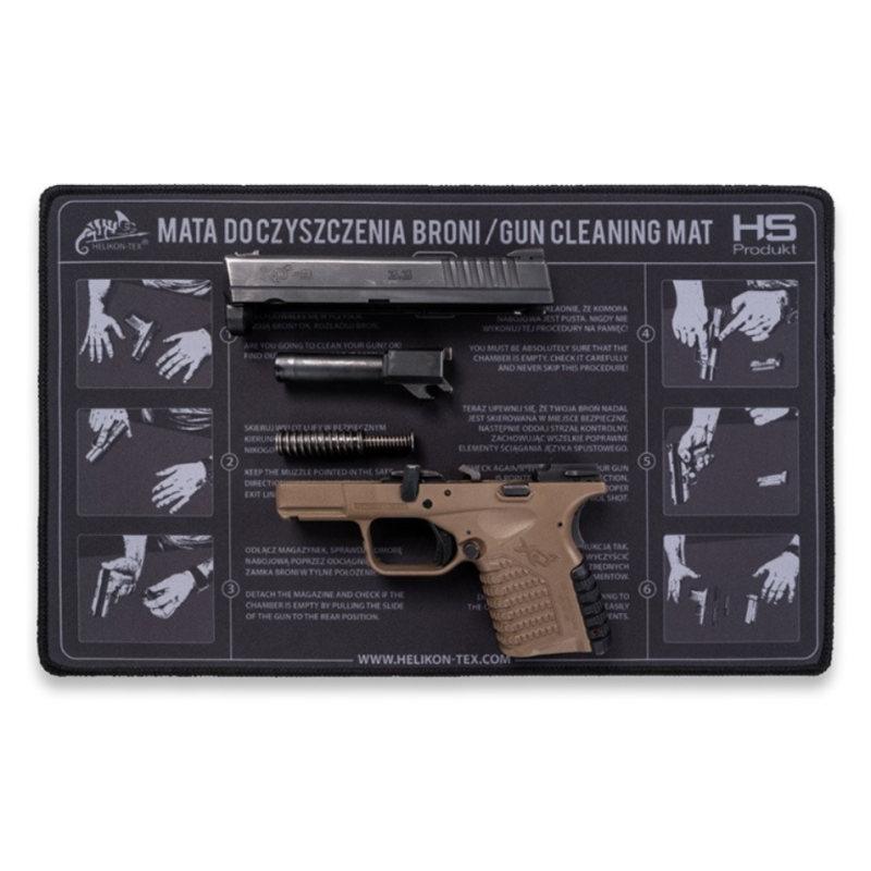 Килимок для чистки зброї Helikon із неопрену. Чорний