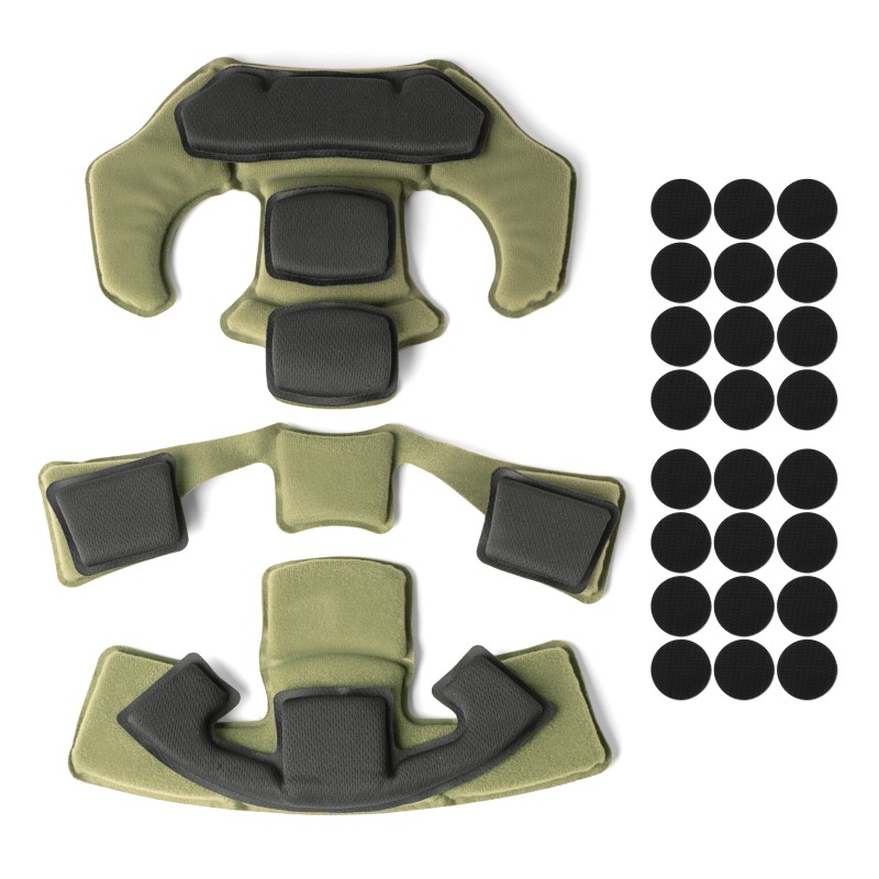 Липучки + PADs системи WENDY 4.0. Олива