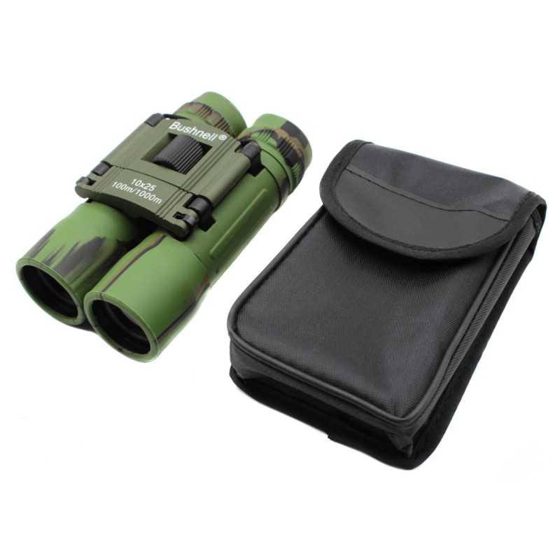 Бінокль Bushnell 4789 10х25 з чохлом. Камуфляж