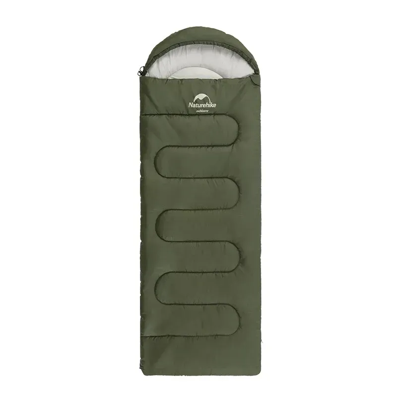 Спальний мішок Naturehike Y150L NH21MSD08 лівий. Темно-зелений