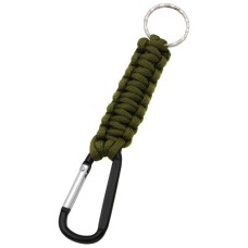 Брелок з карабіном і паракордом для ключів