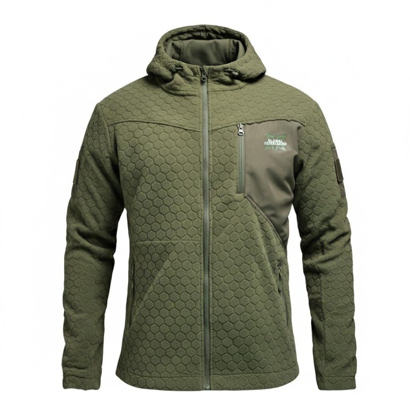 Кофта флісова Global Ballistics HexaGon. Олива