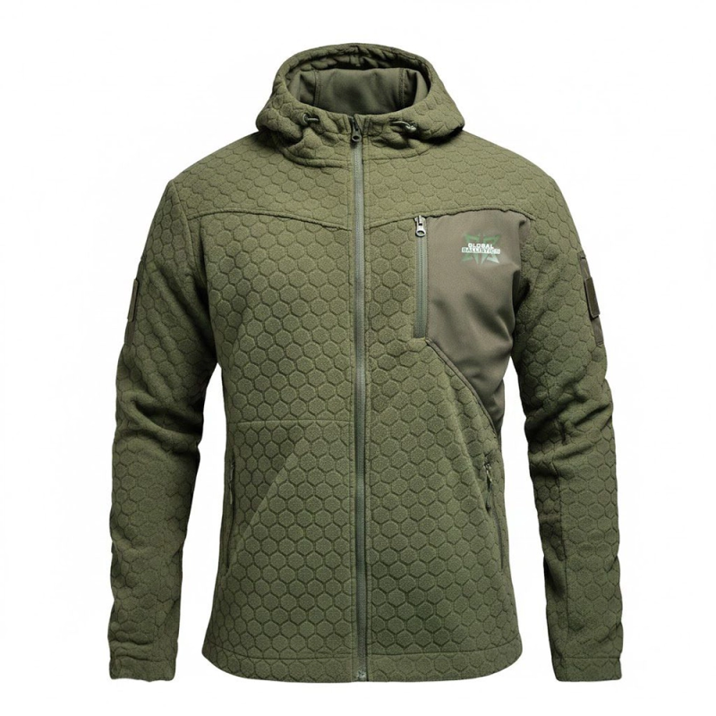 Кофта флісова Global Ballistics HexaGon. Олива