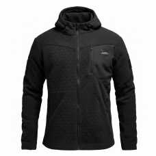 Кофта флісова Global Ballistics HexaGon. Чорний