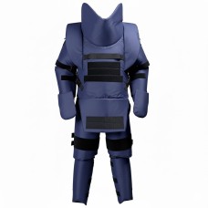 Захисний костюм сапера для гуманітарного розмінування Global Ballistics 2 клас 11 кг. Синій