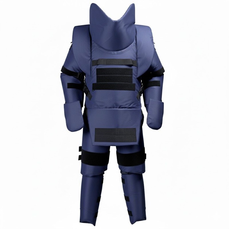Захисний костюм сапера для гуманітарного розмінування Global Ballistics 2 клас 11 кг. Синій