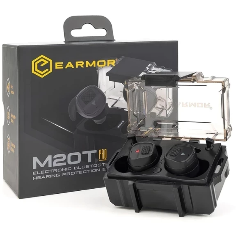 Активні навушники (беруші) EARMOR M20T Pro. Чорний