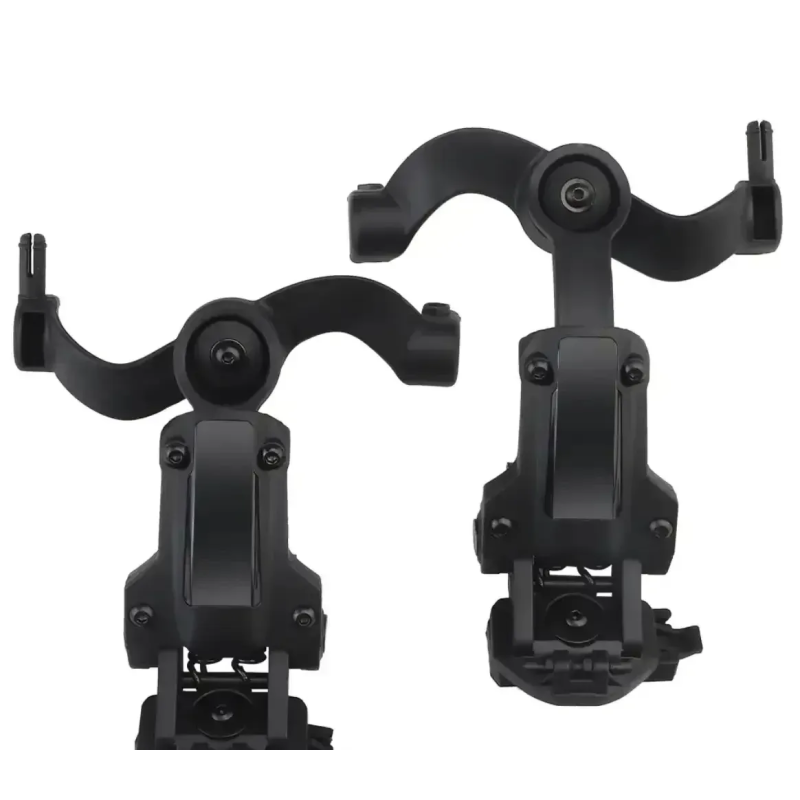 Кріплення адаптер “Чебурашка” для активних навушників на шолом . Чорний