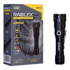 Ліхтар ручний Rablex RB915 (білий+червоний+синій+зелений)