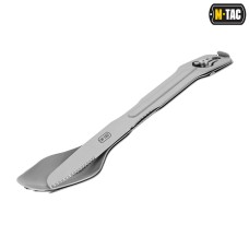 Набір столових приборів M-Tac роз'ємний (ложка+виделка+ніж). Сірий