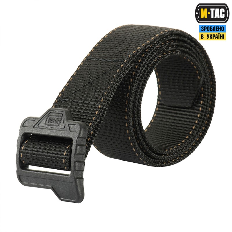 Тактичний ремінь M-Tac Paratrooper Belt. Чорний