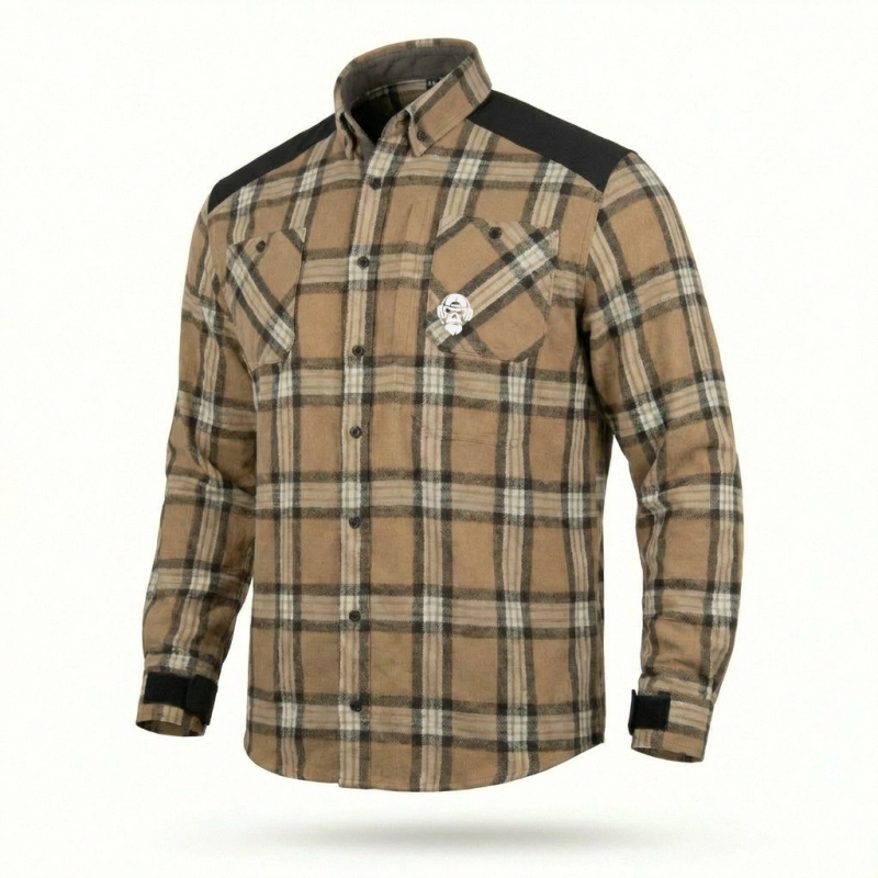 Сорочка в клітинку Combatant Blackwater Field Shirt Core. Бежевий