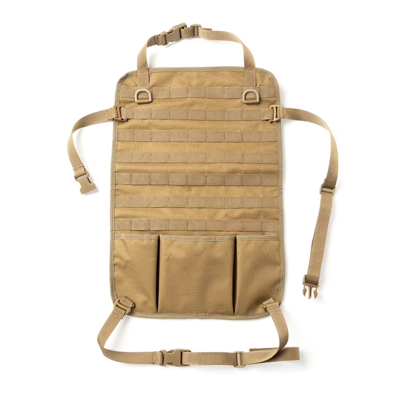 Органайзер з Molle для спинки крісла в автомобілі SPECPROM. Койот