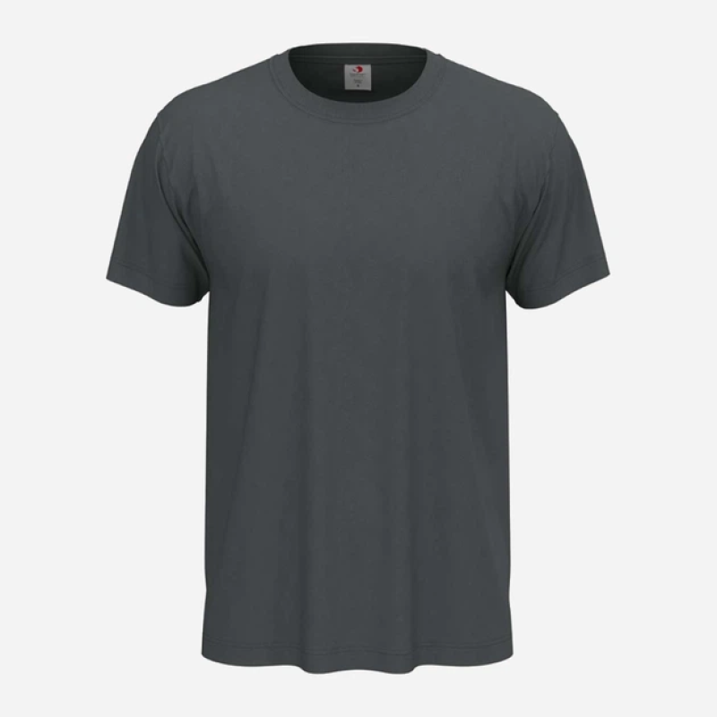 Футболка чоловіча Stedman Classic-T бавовна. Графіт