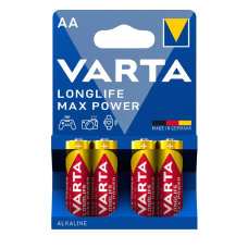 Батарейки Varta Max Power LR6/AA Alkaline, 4 шт