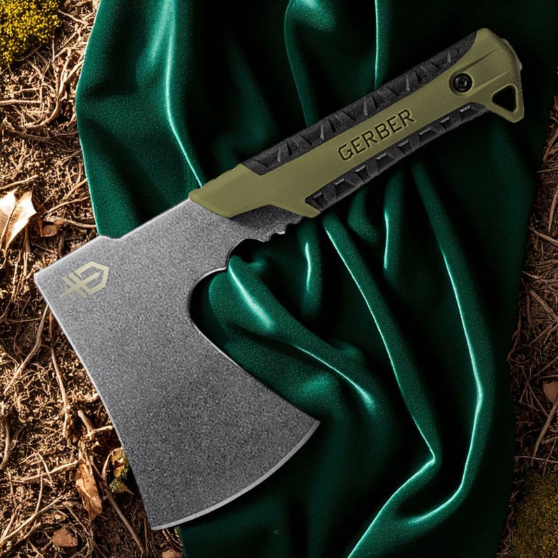Тактична сокира Gerber A-291. Чорно-оливковий