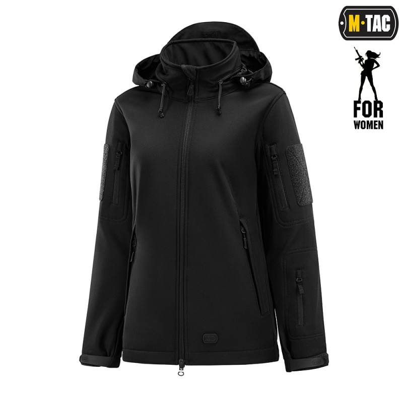 Куртка жіноча M-Tac Soft Shell Lady. Чорний
