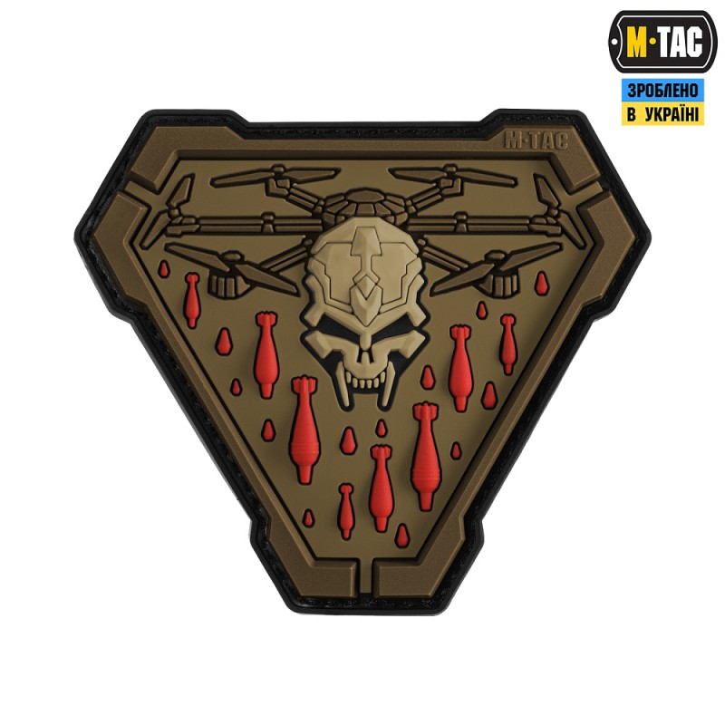 Шеврон-нашивка M-Tac Vampir PVC. Койот