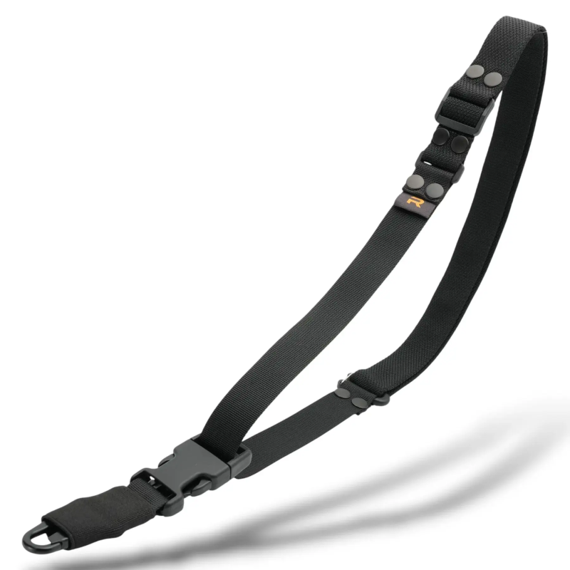 Одноточковий плечовий ремінь RAGNAROK LOKI з кріпленням до плитоноски. Чорний