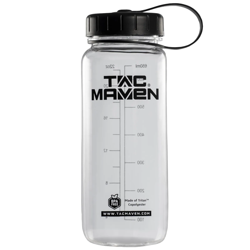 Пляшка для води Pentagon Tac Maven Norman Tritan 650 мл. Прозорий