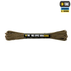 Паракорд M-Tac Minicord Mil-Spec 15m, USMC. Койот