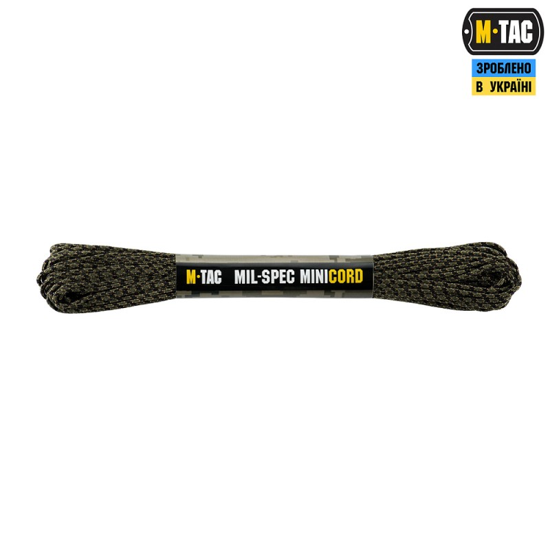Паракорд M-Tac Minicord Minicord Mil-Spec 15m. Камуфляж