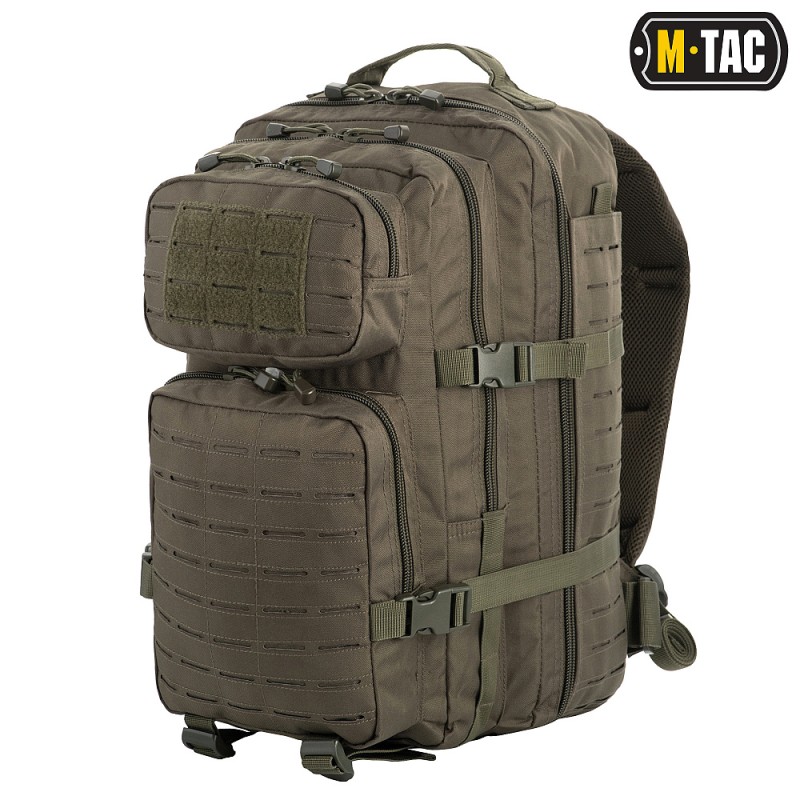 Рюкзак тактичний M-Tac Large Assault Pack Laser Cut. Олива