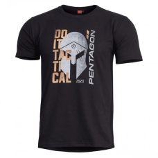 Футболка Pentagon Ageron Do It Tactical. Чорний