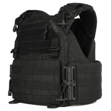 Плитоноска жіноча Warmor gen.3 FL SPECPROM (for Ladies). Без підсумків. Зі швидким боковим та верхнім скиданням (без плит). Чорний