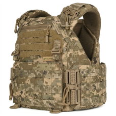 Плитоноска жіноча Warmor gen.3 FL SPECPROM (for Ladies). Без підсумків. Зі швидким боковим та верхнім скиданням (без плит). Піксель