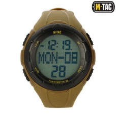 Тактичний годинник M-Tac з крокоміром. Койот
