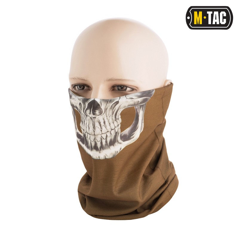 Шарф-труба полегшений M-Tac Reaper Skull. Койот