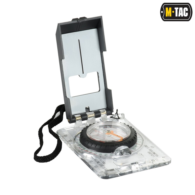 Компас M-Tac для карт з дзеркалом. Великий