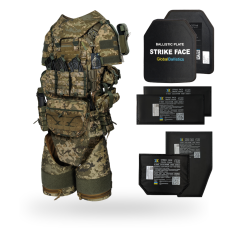 Бронежилет 6 класу Warmor Gen.3 FullSet SPECPROM. Балістичні пакети 1 класу. Піксель (ММ14)