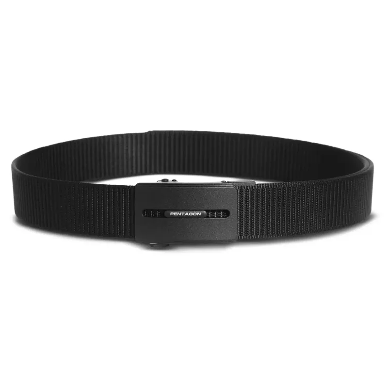 Ремінь тактичний Pentagon Regal Belt BLK. Чорний