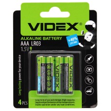 Батарейка Videx LR3/AAA / ALKALINE шт