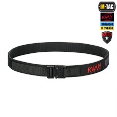 Тактичний ремінь M-Tac KLAN Cobra Buckle Belt. Чорний