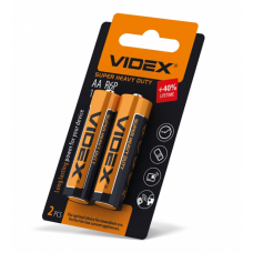 Батарейка Videx R6/AA сольова 2шт