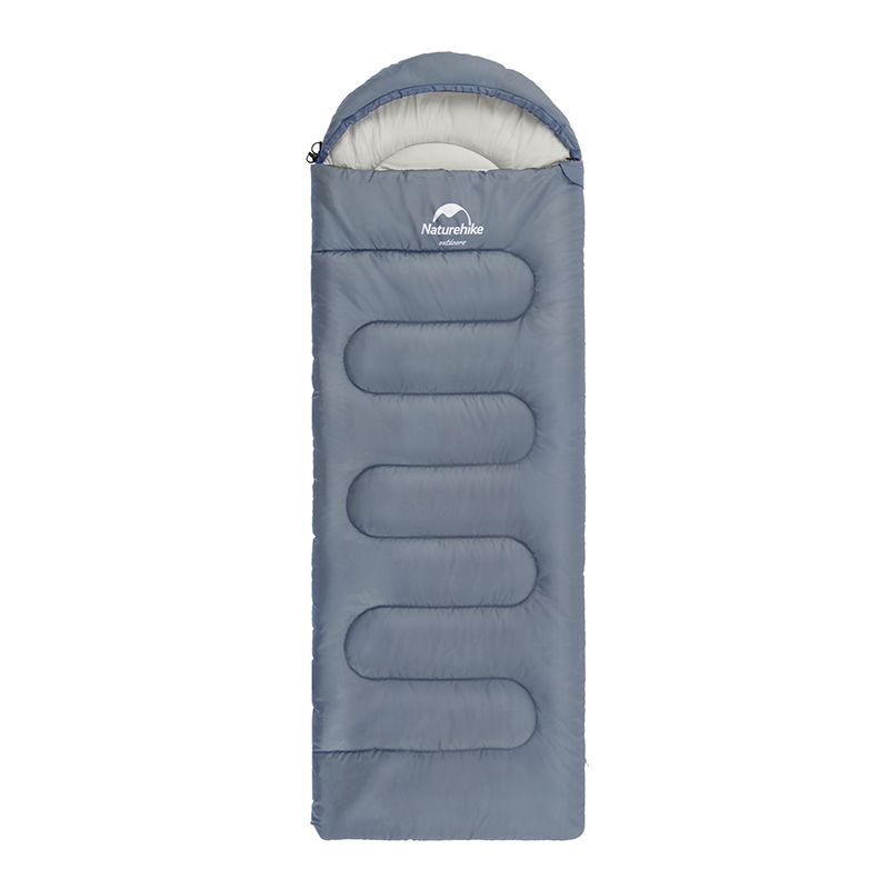 Спальний мішок Naturehike Y150L NH21MSD08 лівий. Сірий