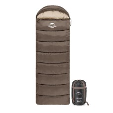 Спальник з капюшоном Naturehike U150 NH20MSD07 11 ° C правий. Коричневий