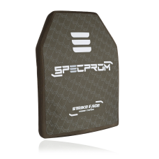 Керамічна бронеплита S-Line 5-го класу SPECPROM. Вага 2.9 кг. Розмір 26 на 33 см.
