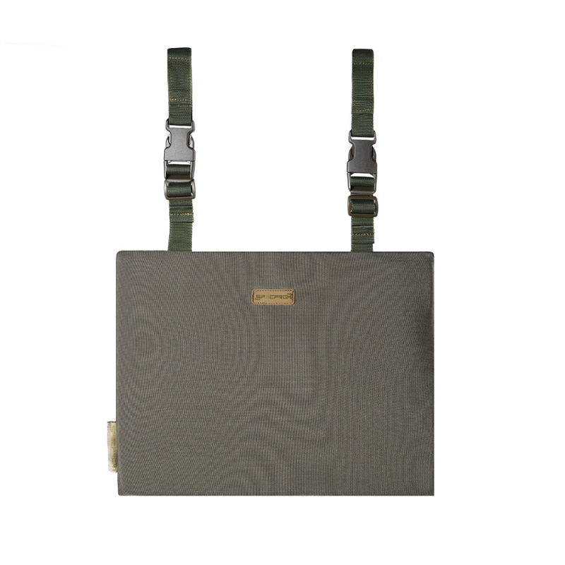 Каремат для сидіння розкладний потрійний. Cordura 500D. Олива