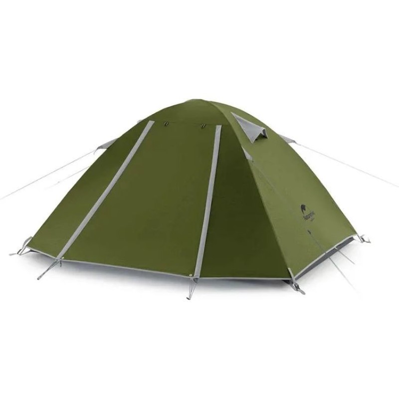Намет чотиримісний Naturehike P-Series NH18Z044-P 210T65D. Зелений