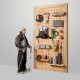 Рюкзак туристичний Naturehike Helium CNK2300016, 30+5 л, чорний