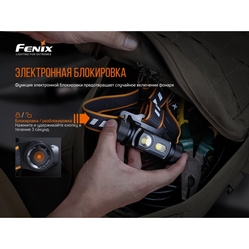 Ліхтар налобний Fenix HM70R