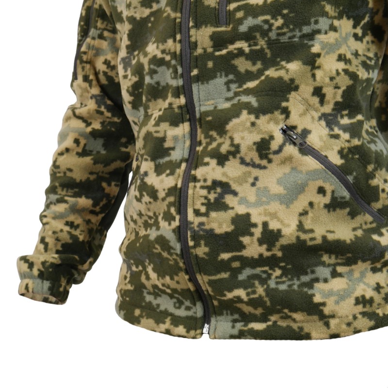 Військова кофта флісова піксель mod. 3
