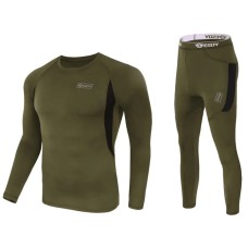 Комплект термобілизни ESDY Fleece Thermal Suit Хакі