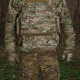 Захист живота (кишківник) з балістичним пакетом 1 клас захисту Militex cordura USA Multicam